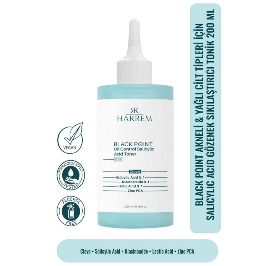 Harrem Salicylic Acid Pore Tightening Toner for Oily Skin 200ml
