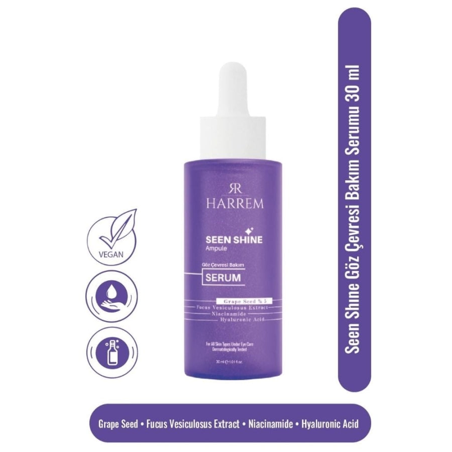 Harrem Seen Shine Eye Contour Care Serum for Brightening 30ml