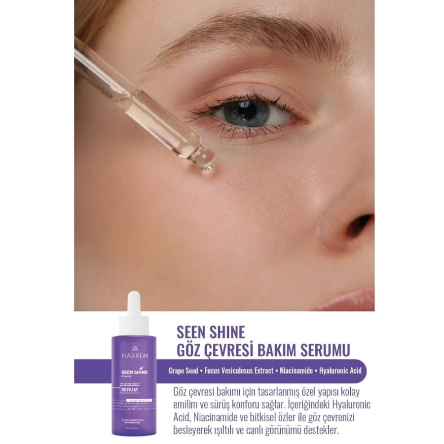 Harrem Seen Shine Eye Contour Care Serum for Brightening 30ml