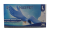 Haspet Blue Powder-Free Nitrile Examination Gloves Large 100 Count