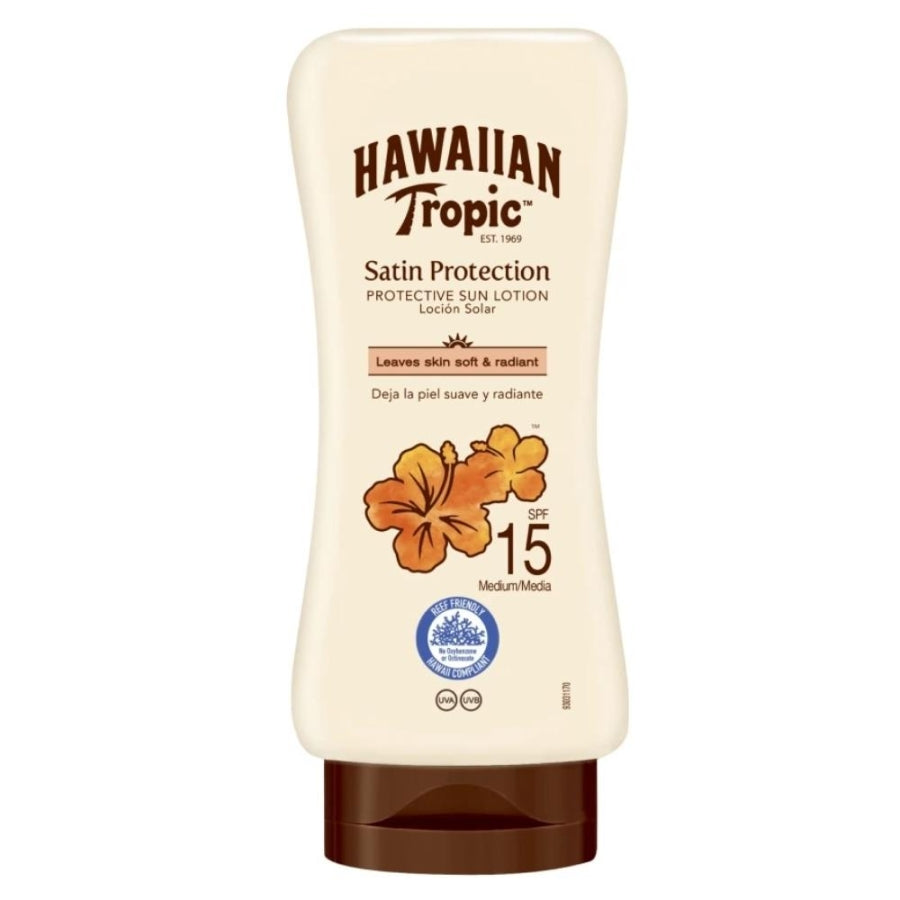 Hawaiian Tropic Satin Protection Sun Lotion SPF15 180ml