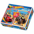 Diytoy Hot Wheels 2-in-1 Super Color Puzzle Set
