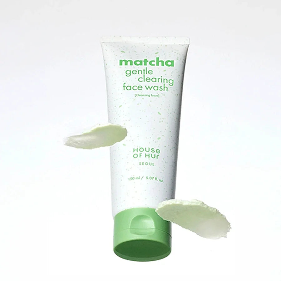 House Of Hur Matcha Gentle Cleansing Foam Soothing Face Wash 150 ml
