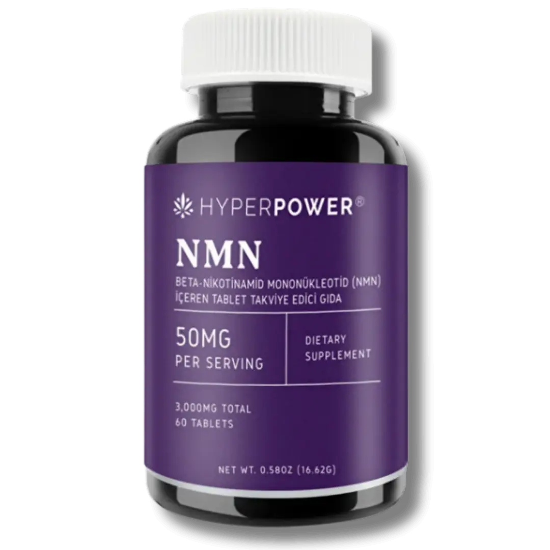 Hyperpower NMN Beta-Nicotinamide Mononucleotide 50 mg 60 Tablets