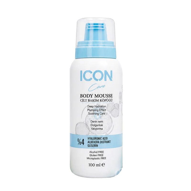 Icon Care Moisturizing Skin Care Mousse with Hyaluronic Acid 100 ml