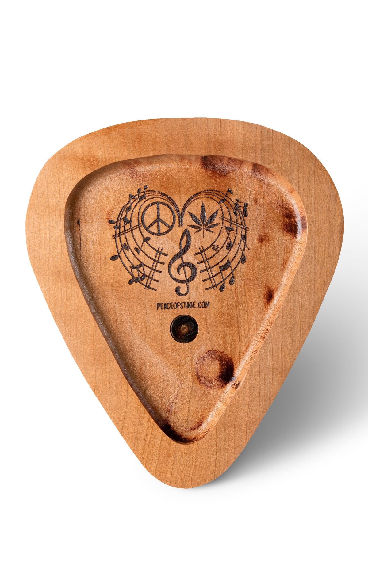 Wooden Cigarette Rolling Trays with Piece of 1969 Woodstock Stage Embedded (Choose From 4 Styles)