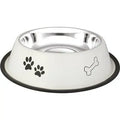Oripet Patterned Stainless Steel Pet Bowl 16 oz