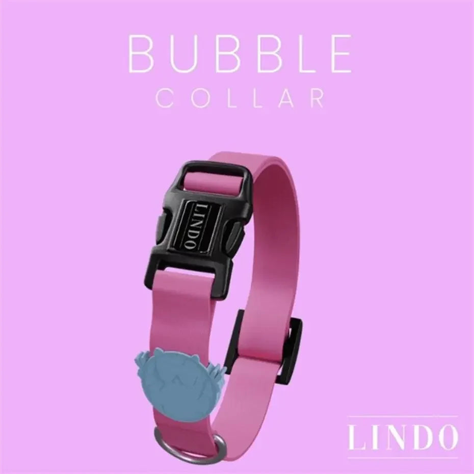 Lindo Bubble Dog Collar Stylish Patterned Medium 37-56cm