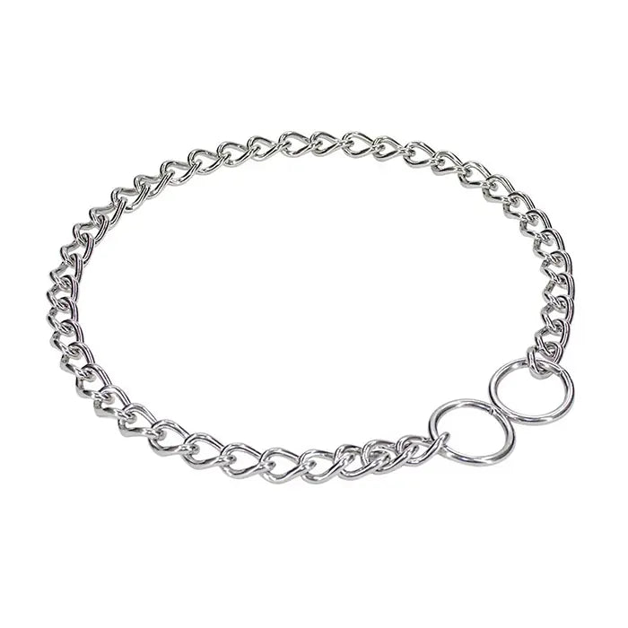 Doggie Stainless Steel Choke Chain Dog Collar 3.5mm x 40-50cm