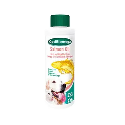 Bio Pet Active OptiBiomega Salmon Oil for Cats and Dogs 250ml