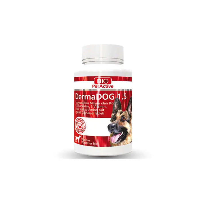 Bio PetActive Dermadog Skin & Coat Support for Dogs 150 Tablets