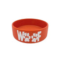Sampaws Pet Food and Water Bowl Durable Orange 400ml
