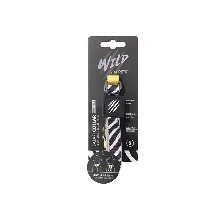 M-Pets Wild Safari Dog Collar Durable Adjustable Design XLarge