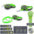 M-Pets Liberty Automatic Dog Leash Green Tape 3m Small