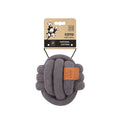 M-Pets Coto Knotted Rope Ball Dog Toy Grey 15cm
