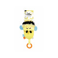 M-Pets Slippers Bee Yellow Plush Dog Toy