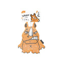 M-Pets Rhino Dog Toy Durable Squeaky Plush Pet Toy