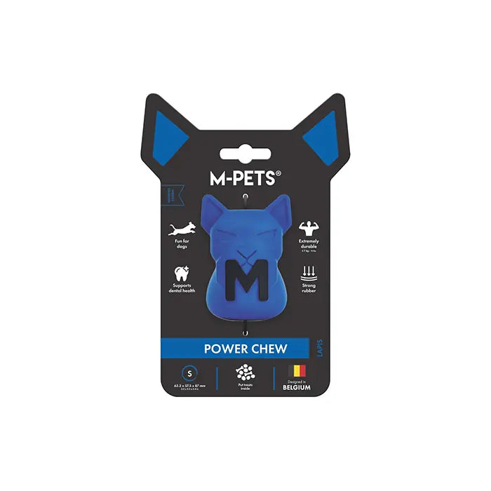 M-Pets Power Chew Lapis Rubber Dog Reward Toy Small