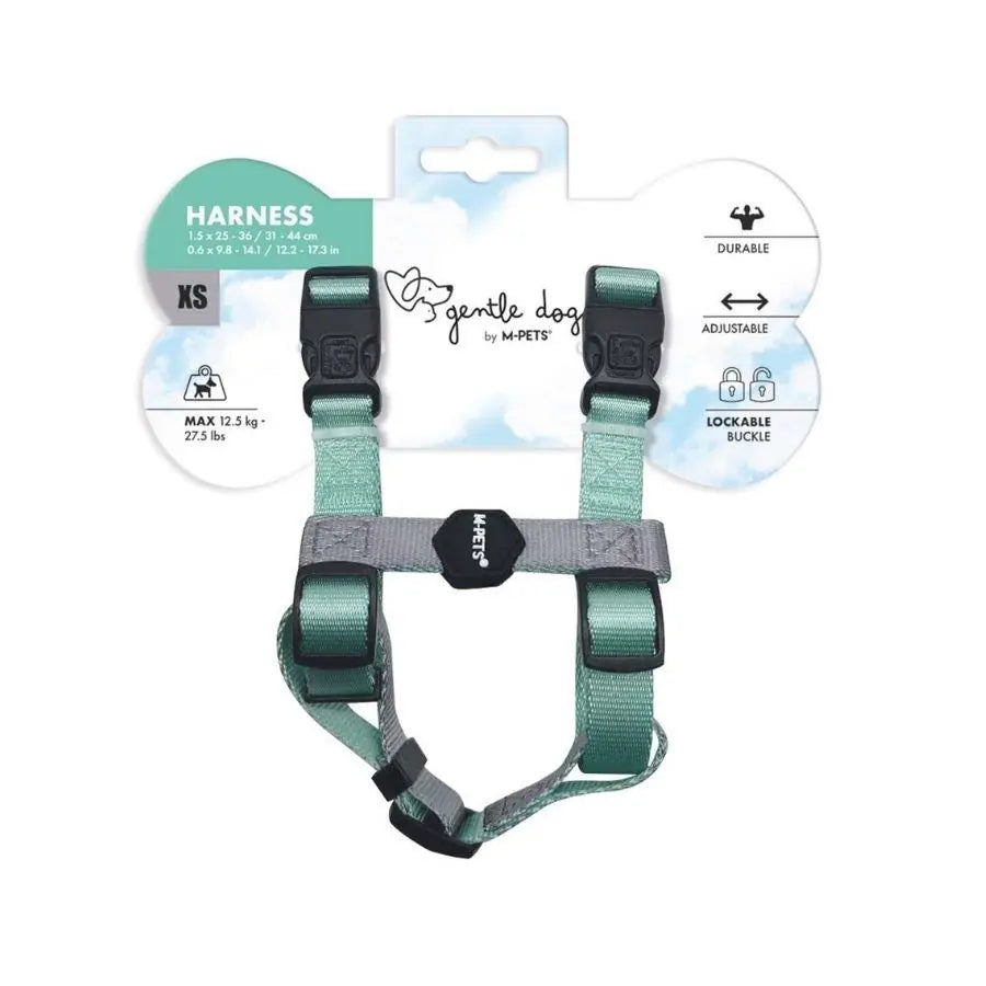 M-Pets Gentle Dog Harness Green XS for Small Breeds