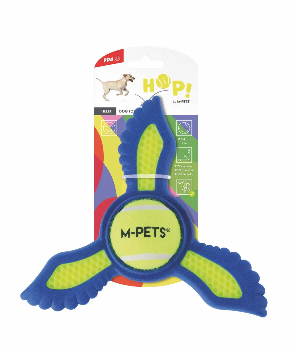 M-Pets Hop Helix Frisbee Durable Dog Toy