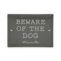 Beeztees Ceramic Beware of Dog Warning Sign Grey 20x16cm