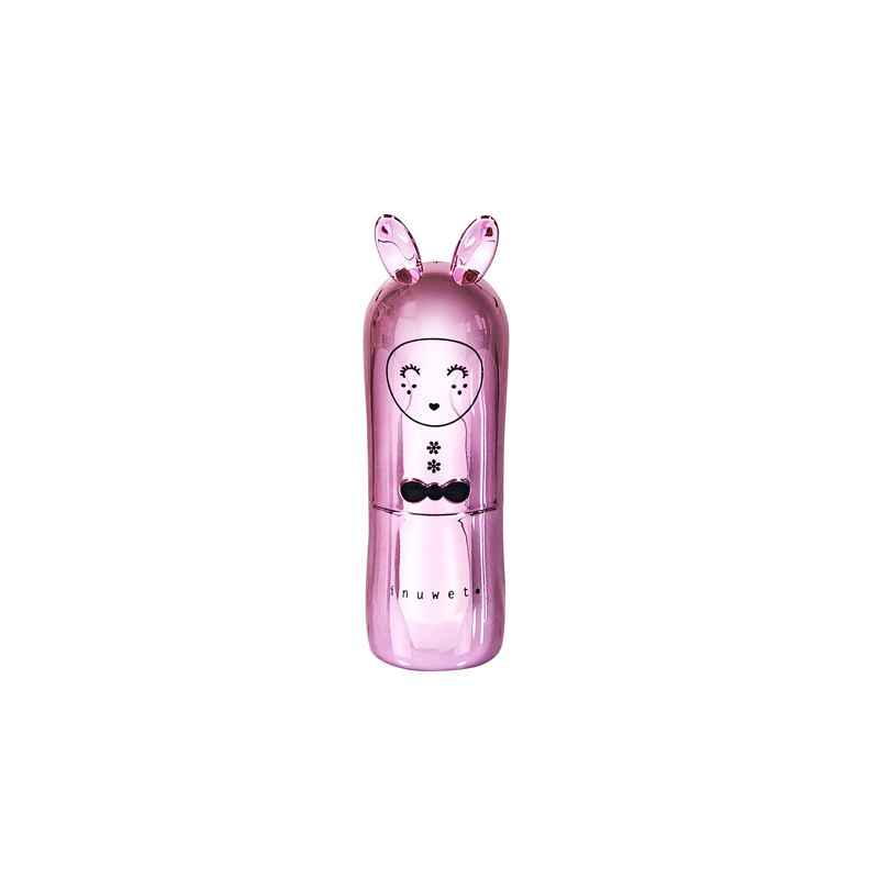 Inuwet Metal Light Pink Lip Balm Blackcurrant Flavor 4.3g