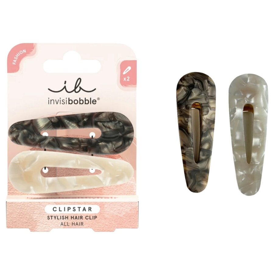 Invisibobble Clipstar Hair Clip Set for Secure Styling 2-Pack