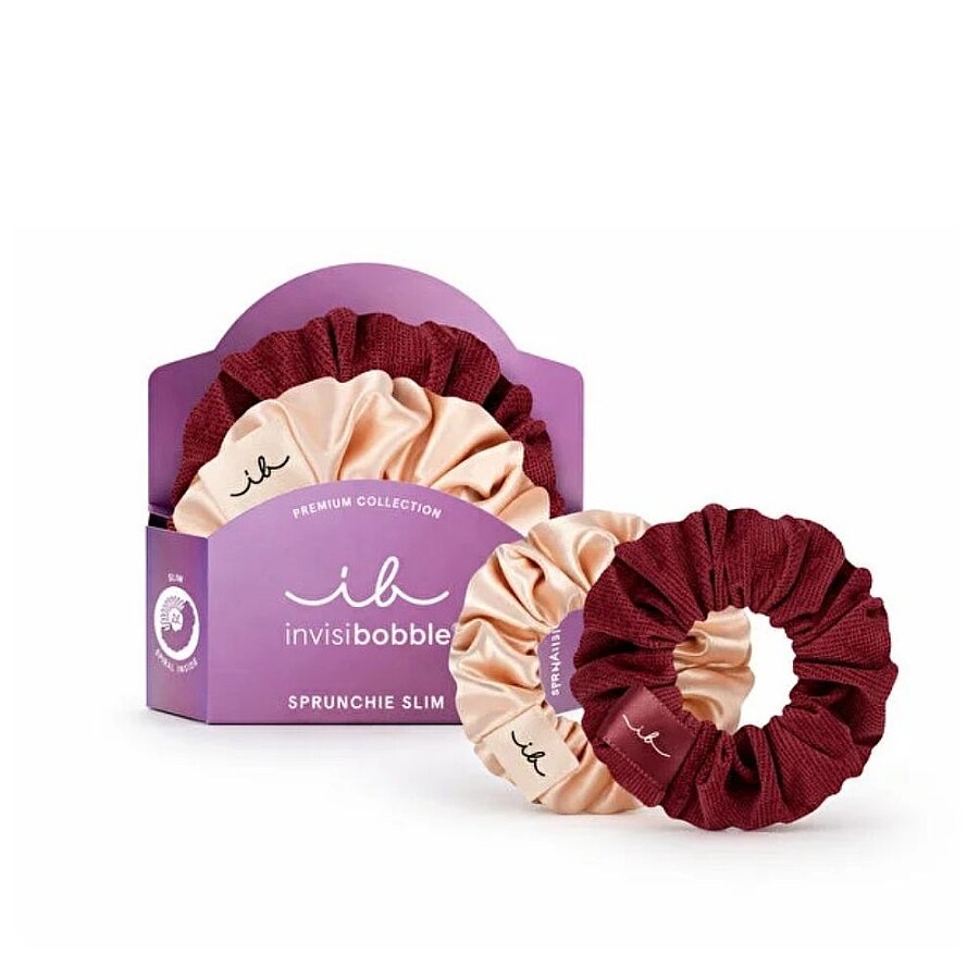 Invisibobble Sprunchie Slim You Make Me Blush Hair Ties 2 Pack