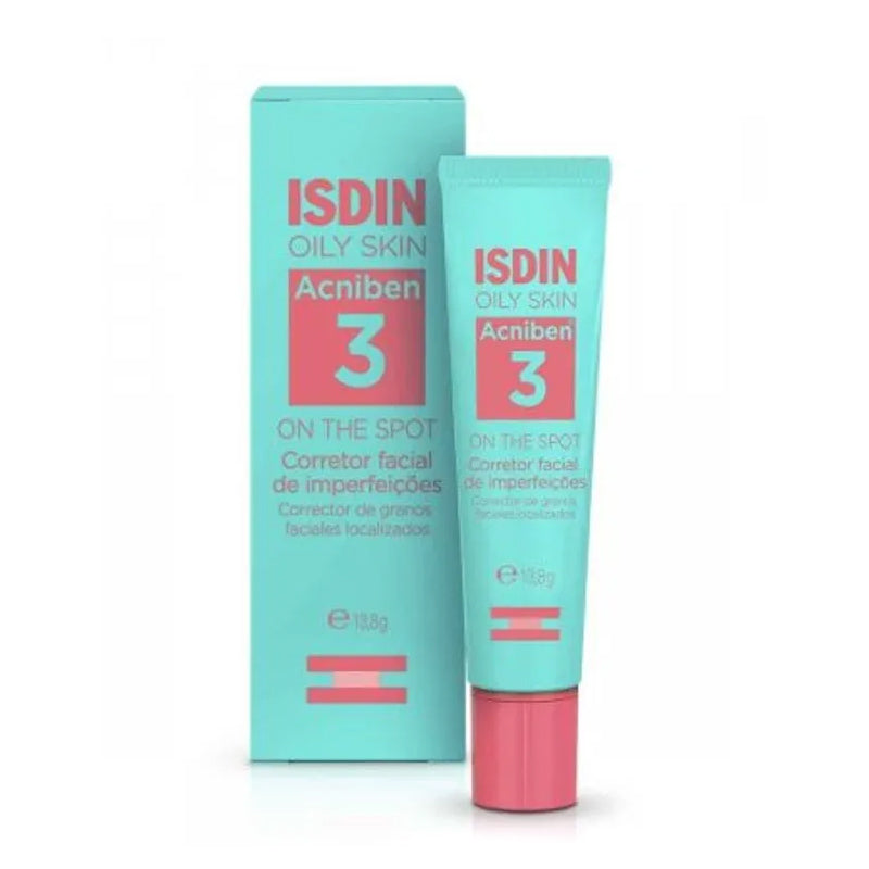 Isdin Acniben On the Spot Facial Pimple Corrector Drying Gel 15ml