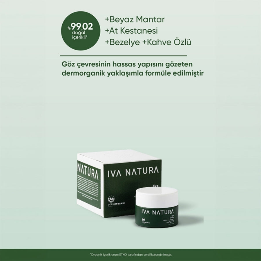 Iva Natura White Mushroom Eye Cream for Brightening 15 ml