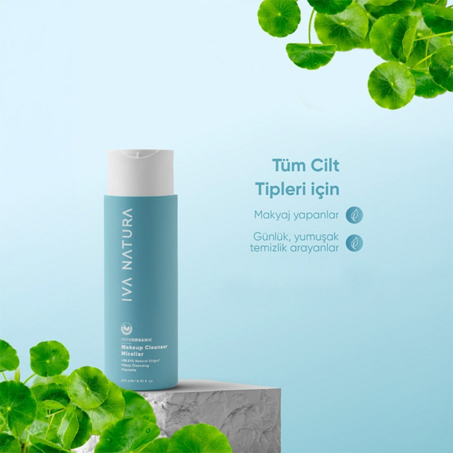 Iva Natura Micellar Makeup Remover for Gentle Cleansing 250 ml