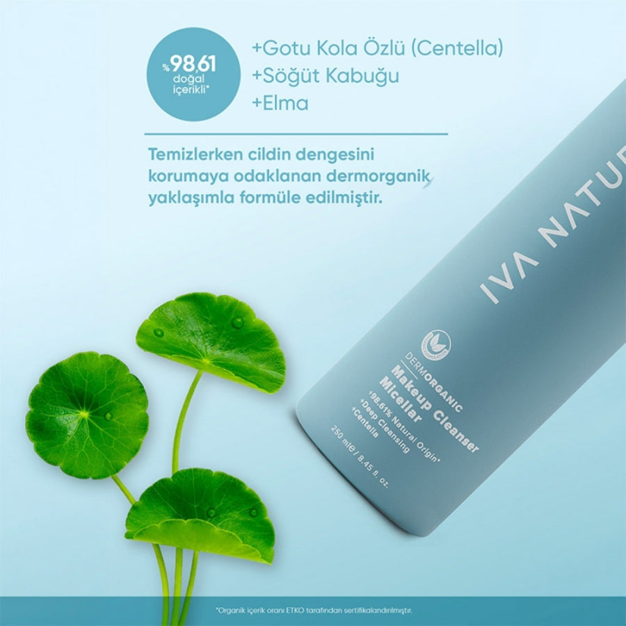 Iva Natura Micellar Makeup Remover for Gentle Cleansing 250 ml