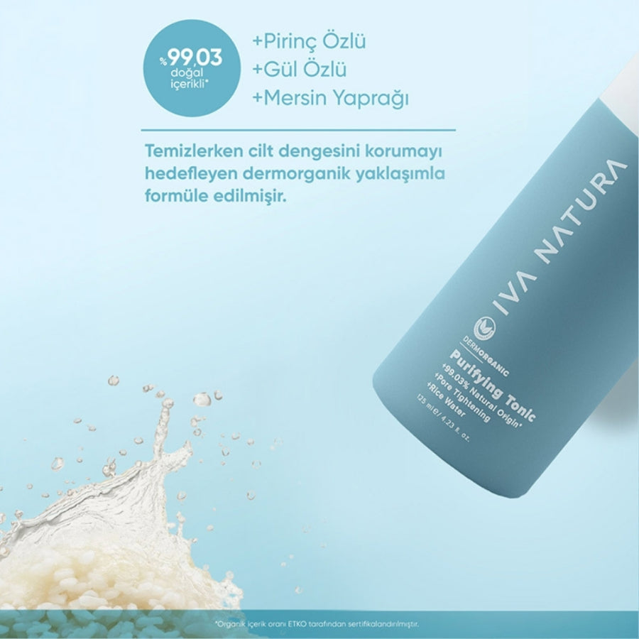 Iva Natura Rice Water Purifying Face Toner 125 ml