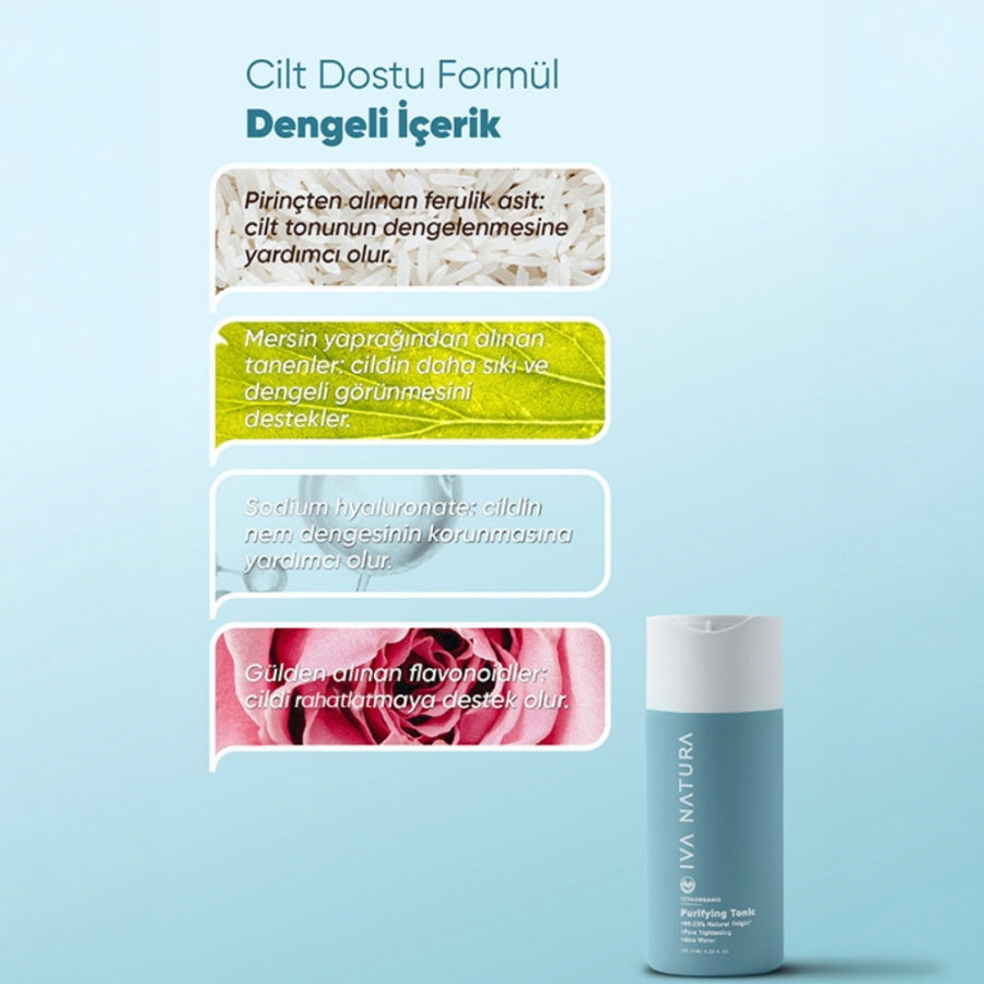 Iva Natura Rice Water Purifying Face Toner 125 ml