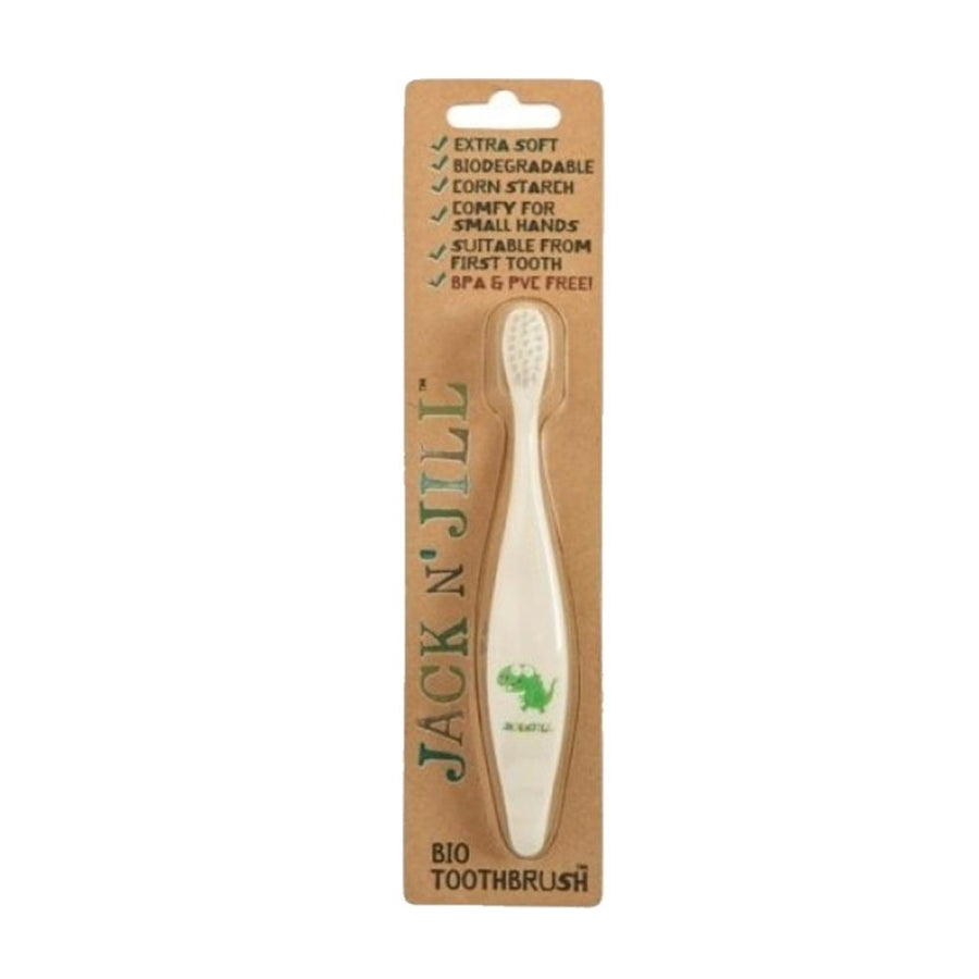Jack N' Jill Dino Cornstarch Toothbrush for Kids 1 Count