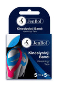 Jenbol Kinesiology Tape Blue Support Band 5 cm x 5 m