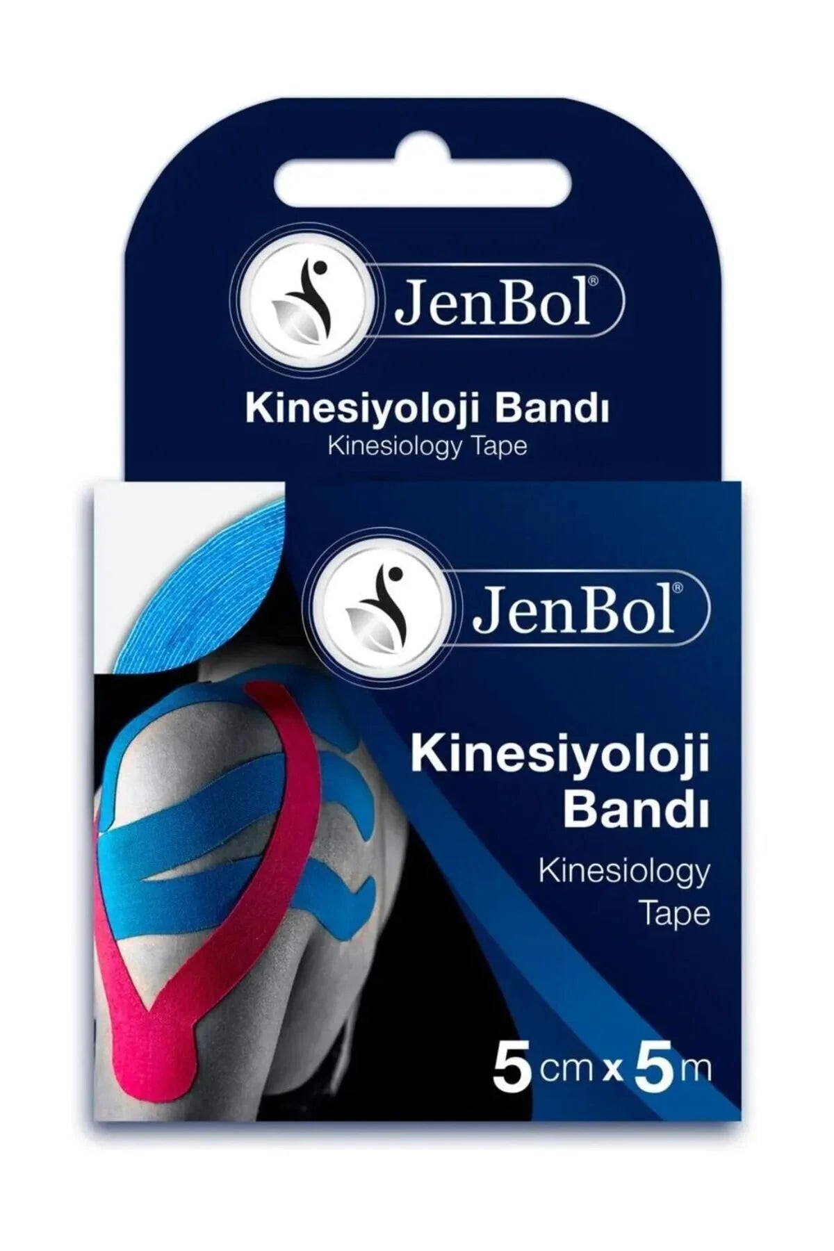 Jenbol Kinesiology Tape Blue Support Band 5 cm x 5 m