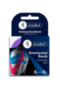 Jenbol Kinesiology Tape for Muscle Support Purple 5 cm x 5 m