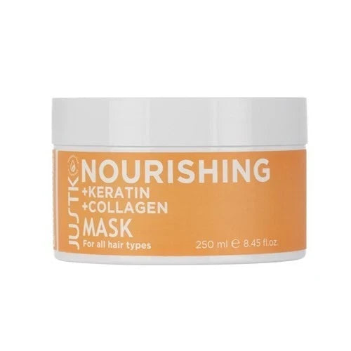 JustK Nourishing Keratin & Collagen Hair Mask 250ml