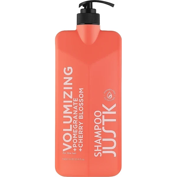 JustK Volumizing Shampoo for Fine Hair 1000 ml