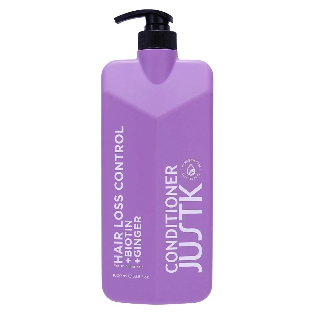 JustK Biotin & Ginger Hair Conditioner for Thinning Hair 1000 ml