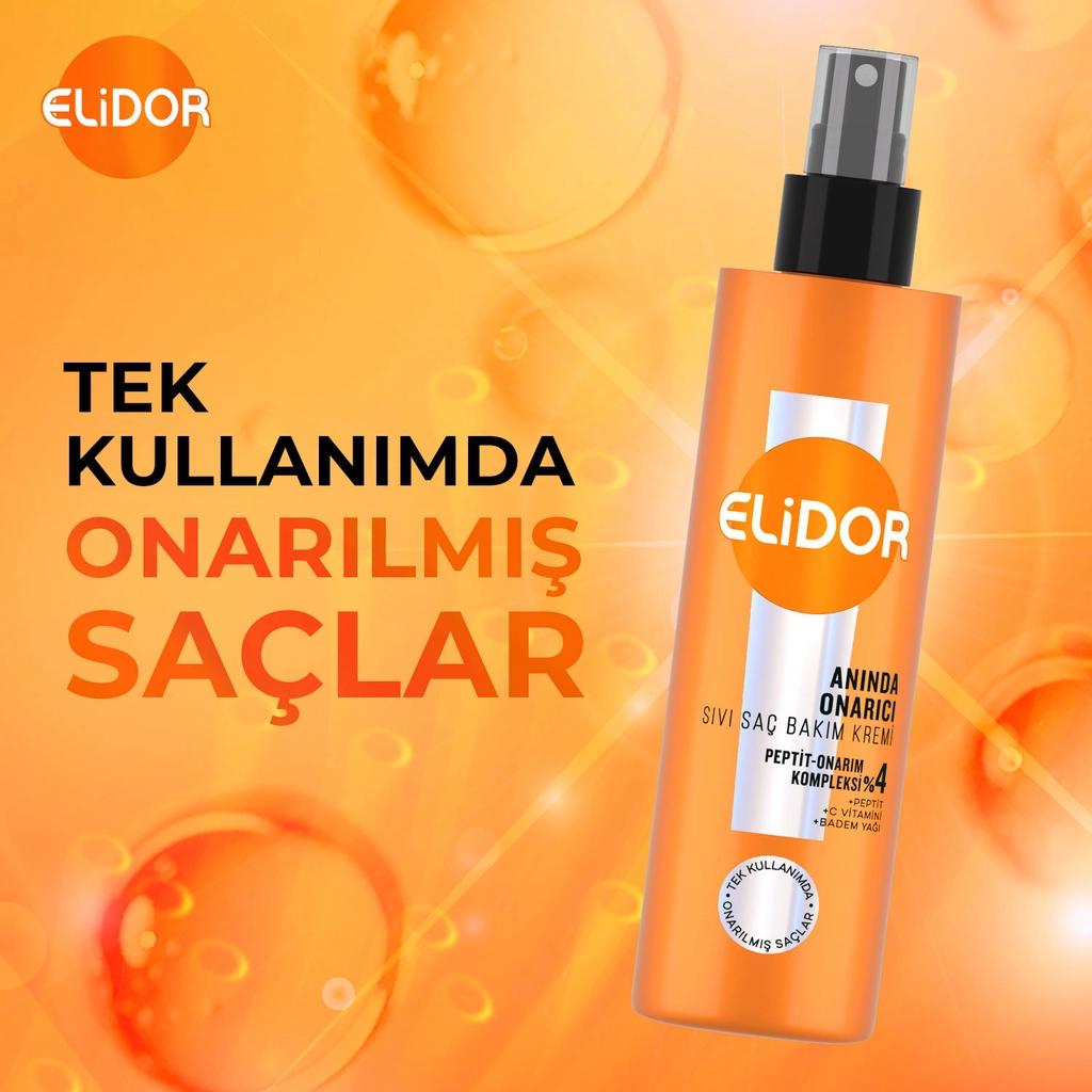 Elidor Instant Repair Liquid Hair Conditioner Spray 200 ml