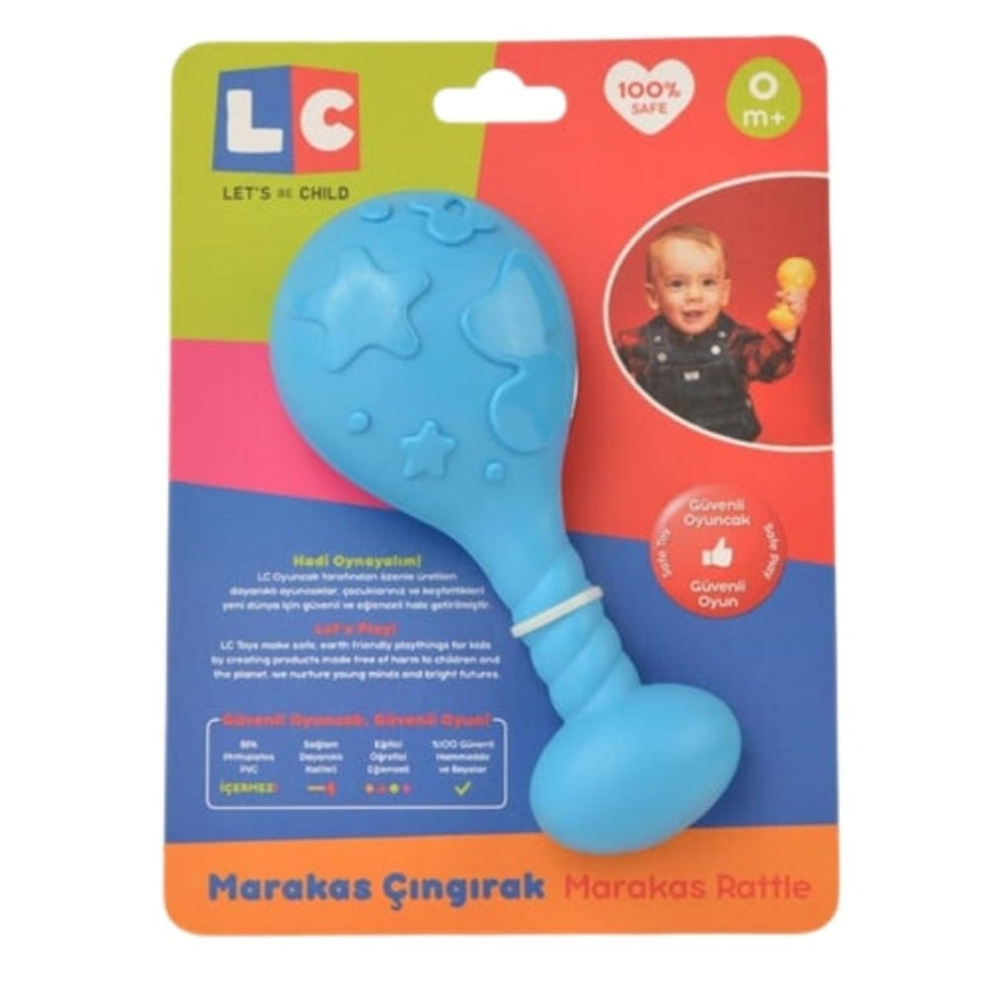 Kanz Let's Be Child Maracas Rattle for Sensory Play 1 Piece