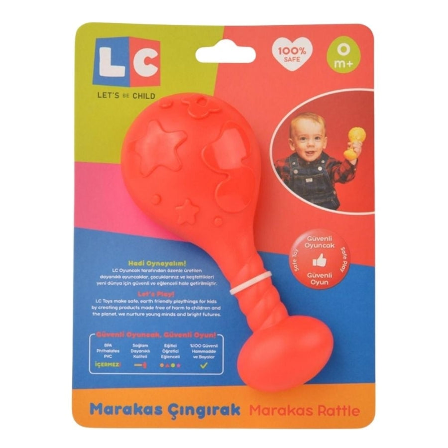 Kanz Let's Be Child Maracas Rattle for Sensory Play 1 Piece