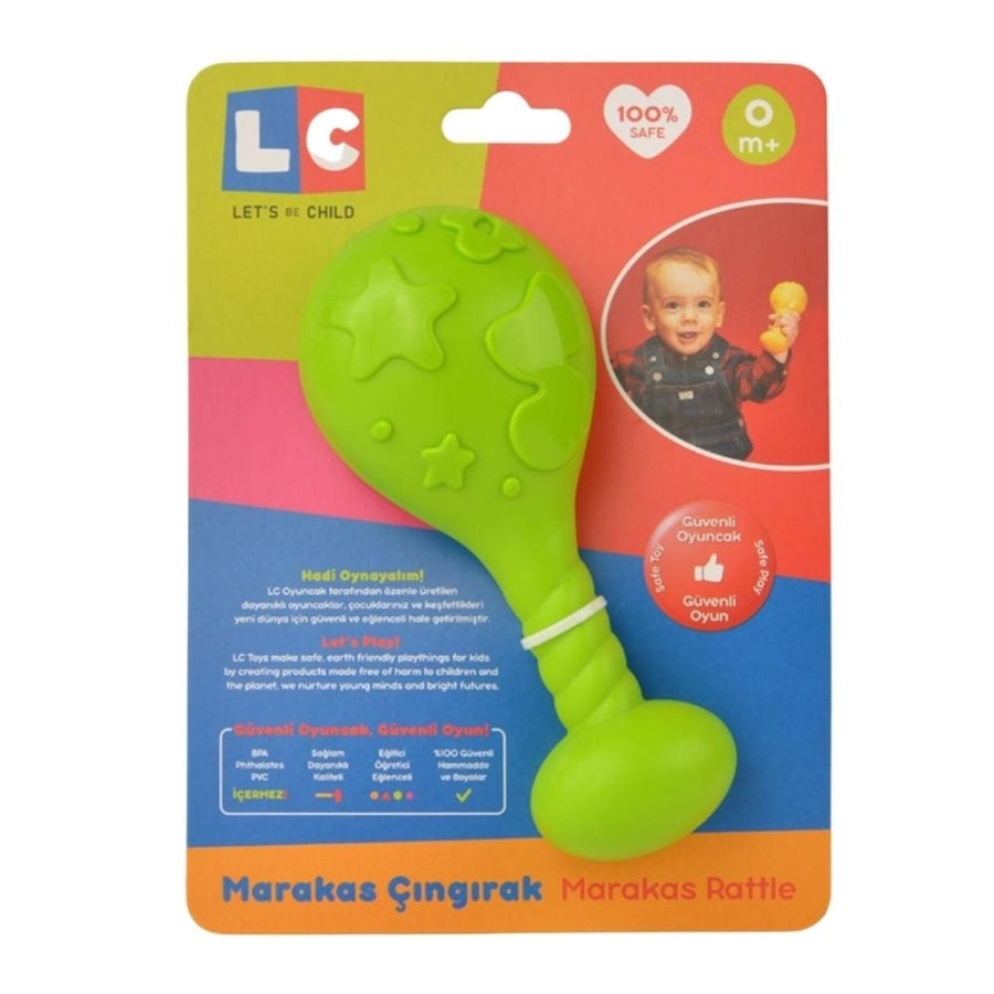 Kanz Let's Be Child Maracas Rattle for Sensory Play 1 Piece