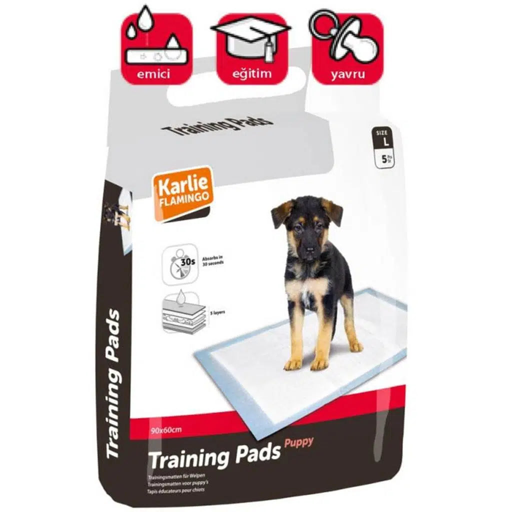 Karlie Puppy Training Pads Large Absorbent Mats 90 x 60 cm 5 Pack