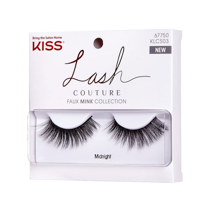 Kiss Lash Couture Faux Mink Midnight Volumizing Lashes 1 Pair