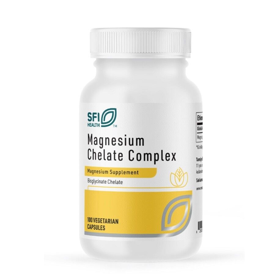 Klaire Labs Magnesium Chelate Complex 100 mg 100 Capsules