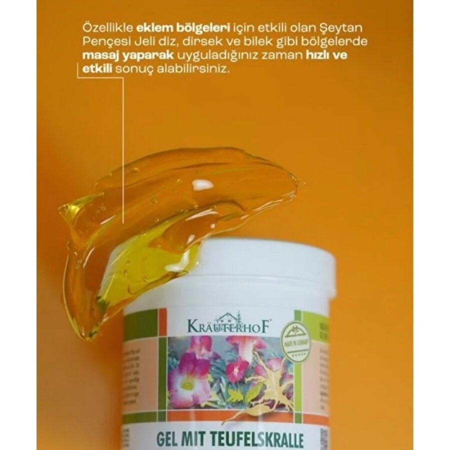 Krauterhof Devil's Claw Massage Gel Soothing Care 250 ml