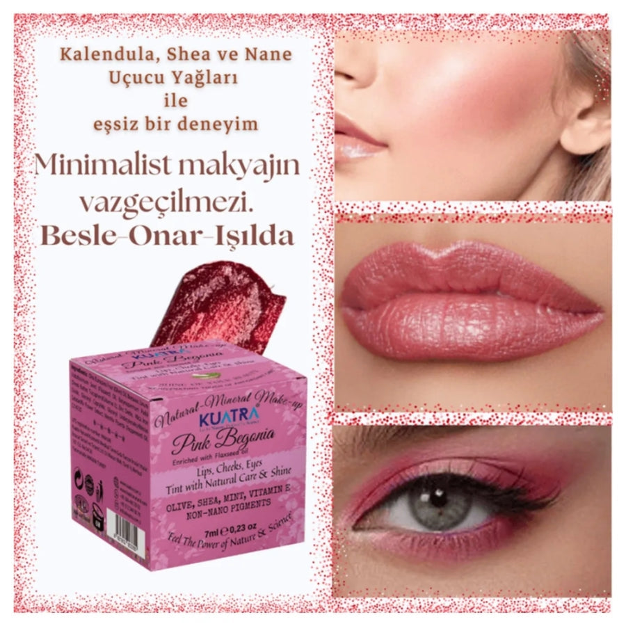 Kuatra Pink Begonia Antioxidant Glow Moisturizing Balm 30ml